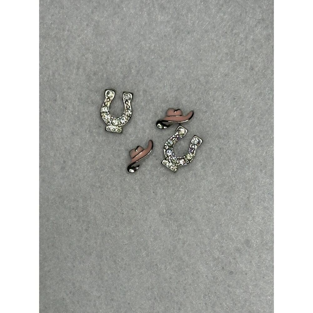 NEW Floating Charm Lot- WESTERN theme, South Hill Designs Custom Jewelry, Locket